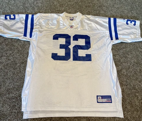 Edgerrin James Indianapolis Colts Mens Reebok Replica Jersey 2XL Cover