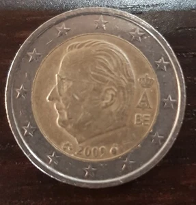 Moneta 2 due euro Belgio Alberto II (Re del Belgio) 2009 - Foto 1 di 1