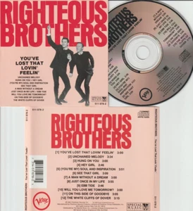 Righteous Brothers You've Lost That Lovin' feelin' (1992, CD) LIKE NEW - Picture 1 of 1
