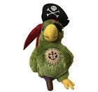 Peluche parcs Disneyland pirates des Caraïbes vert perroquet oiseau