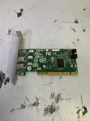 Dell 0H924H Dual Port IEEE-1394 PCI Firewire card - NG Q6F - Image 1 of 4