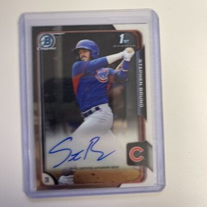 2015 Bowman Chrome Stephen Bruno #BCAP-SB AUTO