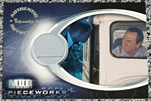 Men in Black 2 MIB II Inkworks Pieceworks Costume Card Agent Tommy Lee Jones