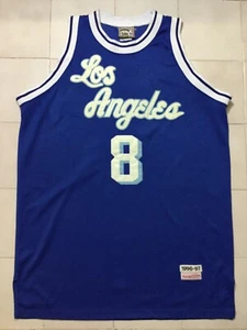 Los Angeles Lakers Kobe Bryant #8 Basketball NBA Mitchell & Ness Jersey Size50 - Picture 1 of 12