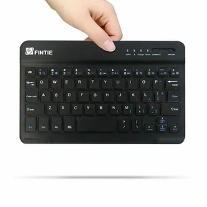 7-Inch Ultrathin (4mm) Wireless Bluetooth Keyboard for Android Tablet Devices - Picture 1 of 11