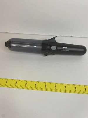 Braun SmoothStyler Curling Iron Partial Cell Butane Black Travel - Image 1 of 4