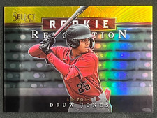 DRUW JONES 2023 Panini Select Prizm Gold Rookie Revolution Insert RC #/10 #PR1