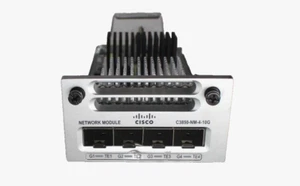 Cisco C3850-NM-4-10G 4-Port 10G SFP+ Network Module for Cisco 3850 - Picture 1 of 5