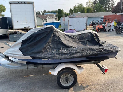 PWC Cover Sea Doo Sea-Doo WAKE Pro black silver rx SLT GTX 2-3seat JetSki  CHRIZ - Изображение 1 из 4