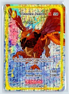 2022 Akora TCG Spellbound Wings #152 Jinsoku-Juden Full Art 1st Edition - Bild 1 von 2