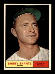 1961 Topps #379 Bobby Shantz   EX/EX+ X2908994