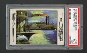 Frontier Days Card # 104 (1953) Bowman - PSA 7 (OC) - Picture 1 of 2