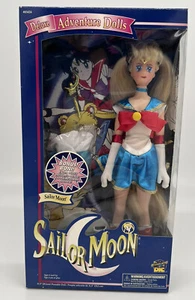 Muñeca de aventura de lujo Sailor Moon de 11,5"" + conjunto Irwin adorno dorado azul primera cara - Imagen 1 de 11