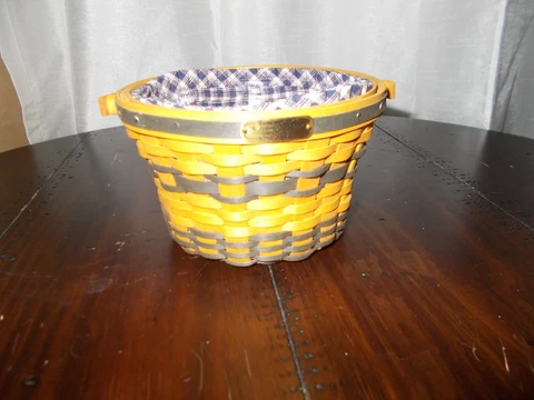 Longaberger JW Mini Apple Basket Combo Plastic Protector, Liner Cover