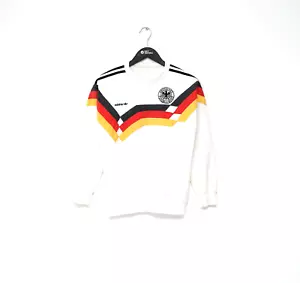 1990/92 WEST GERMANY Vintage adidas Italia 90 Sweatshirt (XS) - Picture 1 of 9