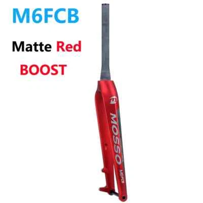 Horquillas duras de fibra de carbono BOOST 15x110 mm para bicicleta MTB 27,5 29 pulgadas horquilla delantera Foto 1 de 4