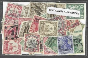 DEUTSCHLAND KOLONIEN Sammlungen Von 25 Bis 100 Verschiedene Briefmarken - Bild 1 von 5