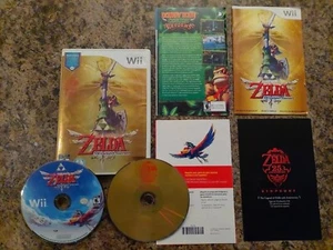 The Legend of Zelda Skyward Sword 25th Anniversary (2011, Wii) Complete CIB CD - Picture 1 of 4