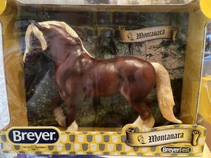 Caballos modelo Breyer castaño frisón caballo Montanera - Imagen 1 de 3