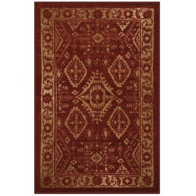 Maples Rugs Georgina Traditional Kitchen Rugs Non Skid Accent Area Carpet [Ma... - Image 1 of 4
