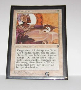 Vintage MTG Antiquities Spirit Link German - Picture 1 of 1