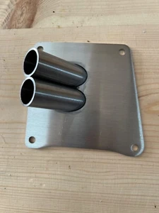 Exile chainsaw exhaust dual pipe for Stihl 044, ms440, 046, ms460 and ms461 - Picture 1 of 3