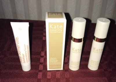 Kate Somerville Juego de 3 piezas Retinol Vita C Power Suero Hidratante Exfoliante Viaje Foto 1 de 4