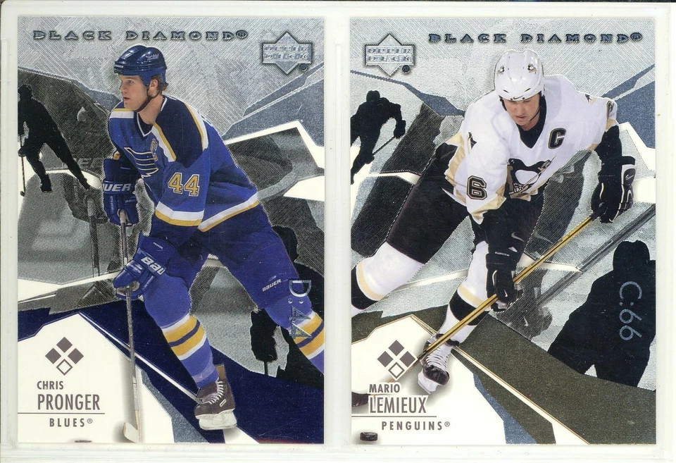 2003-04 UD BLACK DIAMOND QUAD TRIPLE DOUBLE ROOKIE RC 1-198 FINISH SET YOU PICK - Image 1 of 1