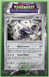 Vrombotor - EV06:Mascarade Crépusculaire - 125/167 - Carte Pokémon FR Neuve - Picture 1 of 1
