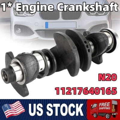 11217640165 Engine Crankshaft For N20 2L BMW 220i 420i 520i X3 X5 X6 Z4 F20 F30 Foto 1 de 4
