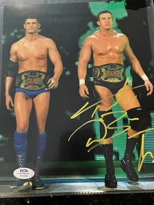 Ted DiBiase Jr Signed 8x10 WWE Wresting Photo AUTO Autographed PSA Sticker #3 - Picture 1 of 9