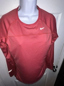 Camisa Nike Miler Running Para Mujer Mediana Rosa Ventilada Capa Base Manga Larga M - Imagen 1 de 12