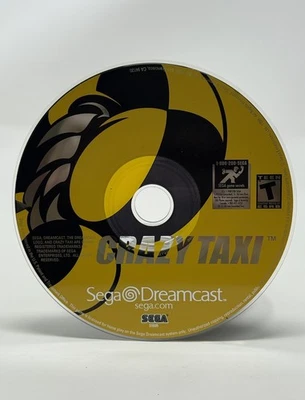 Refurbished Crazy Taxi Sega Dreamcast Tested Scratch-Less Disc Only - Image 1 of 4
