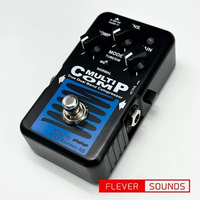 EBS MultiComp Etiqueta Azul Pedal de Efectos de Bajos Verdadero Compresor de Doble Banda Envío Gratis Nuevo Foto 1 de 4