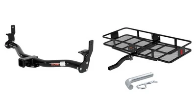 CURT Trailer Hitch + Cargo Carrier Basket Folding for 01-05 Explorer Sport Trac Foto 1 de 4