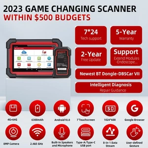 Launch CRP919E BT Car OBD2 Bidirectional Diagnostic Scanner Tool Key Coding - Imagen 1 de 12