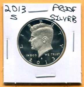Gem 2013-S Proof Ultra-Cameo Silber Kennedy Half Dollar - kostenloser Versand - Bild 1 von 4