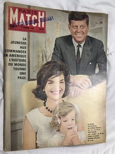 Paris Match magazine November 19 1960 - JOHN KENNEDY + JACKIE JFK Election - Bild 1 von 9