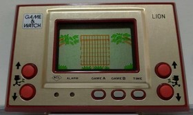 Nintendo Game Watch Lion LN-08 1981 operation confirmed