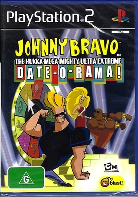 JOHNNY BRAVO Date-O-Rama PS2 Game *Playstation 2 *AUS PAL *NEW & SEALED - image 1 of 2