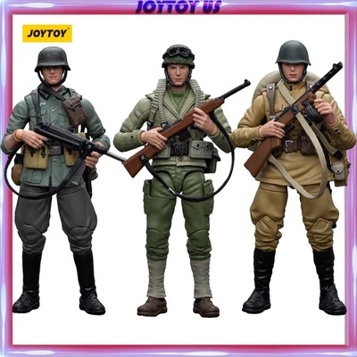 JOYTOY Hardcore Coldplay 1/18 Segunda Guerra Mundial Wehrmacht Infantería Soviética Ejército de los Estados Unidos Foto 1 de 4