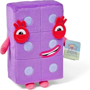 Numberblocks Six Plush Six Character Playful Pal Plush - Picture 1 of 5