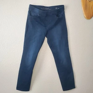 Gloria Vanderbilt Women's Blue Avery Slim-Leg Pull-On Jeans Pants Size 12 - Picture 1 of 6
