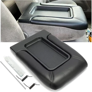 Center-Console-Fits-For 99-07-Chevy-Silverado-GM-19127364-Lid-Armrest-Latch New - Picture 1 of 11