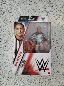 WWE Elite Greatest Hits Batista Referee Brand New Factory Sealed Mattel - Picture 1 of 9