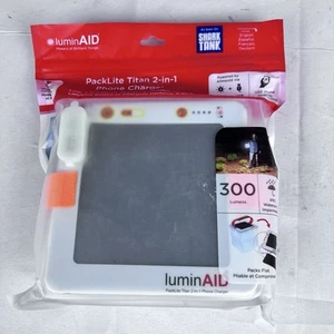 LuminAID Titan 2-in-1 Solar Lantern & Phone Charger 300 Lumens New! - Picture 1 of 5