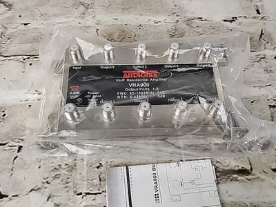 Antronix VRA900 9-Port Cable TV Splitter Signal Booster New Without Box - Image 1 of 4