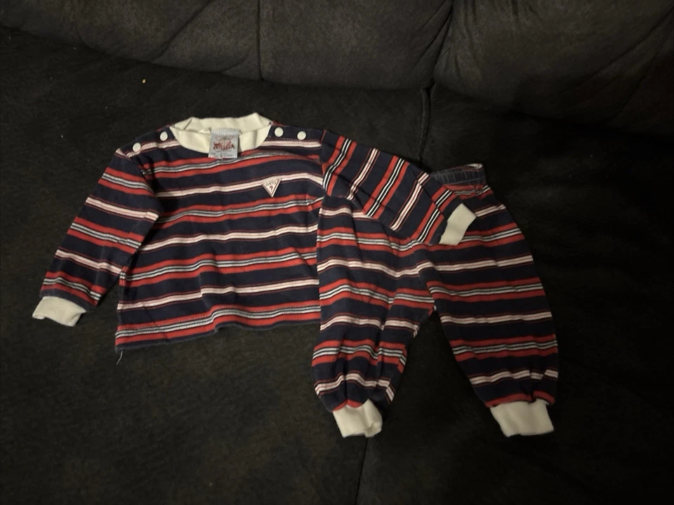 Vintage Guess Pj Talla 6M Bebé Foto 1 de 4