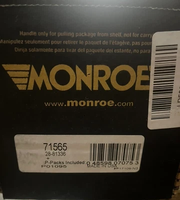Monroe 71565 Suspension Strut OESpectrum Front fits; Dodge Stratus 1999-2006 Foto 1 de 4