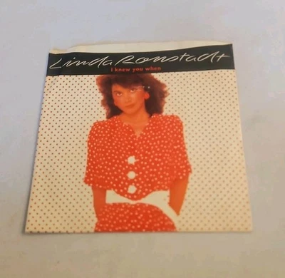 Linda Ronstadt - I  Knew You When - RECORD SLEEVE ONLY (45RPM 7”) (SLV311)  - Image 1 of 3
